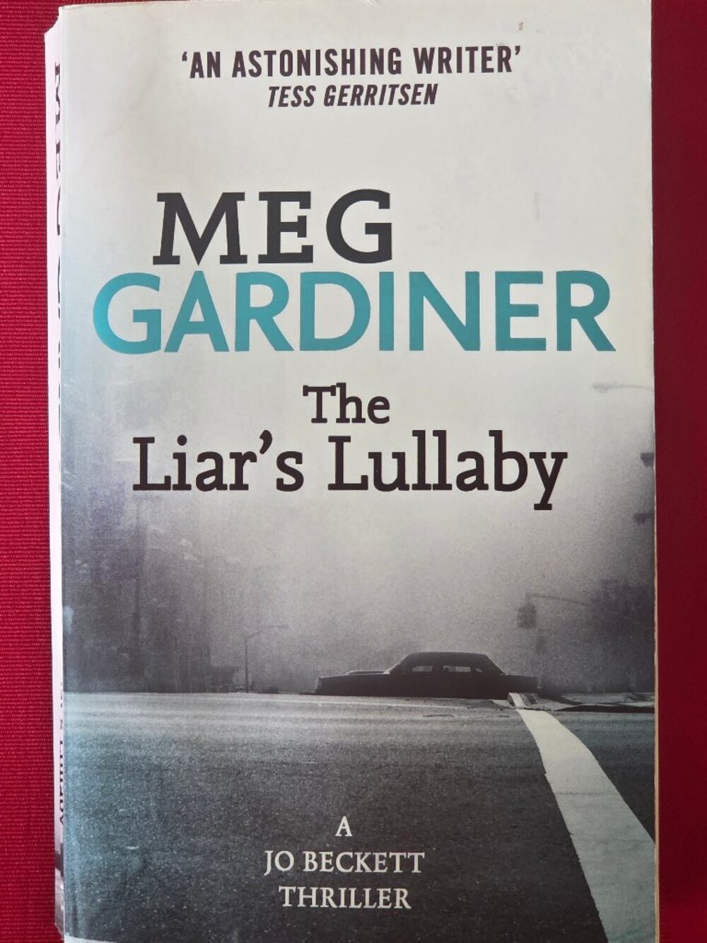 2010, THE LIAR'S LULLABY BY MEG GARDINER!!!